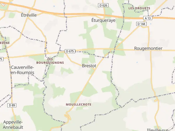 Plan de Brestot