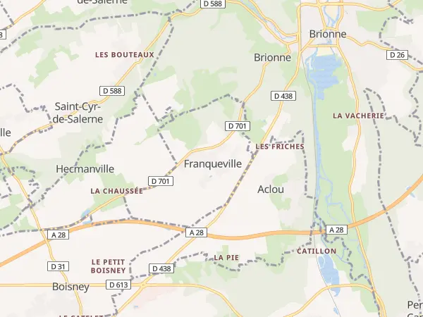 Plan de Franqueville