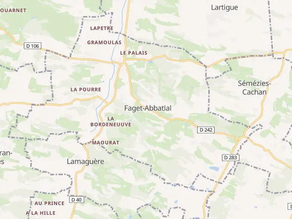 Plan de Faget-Abbatial