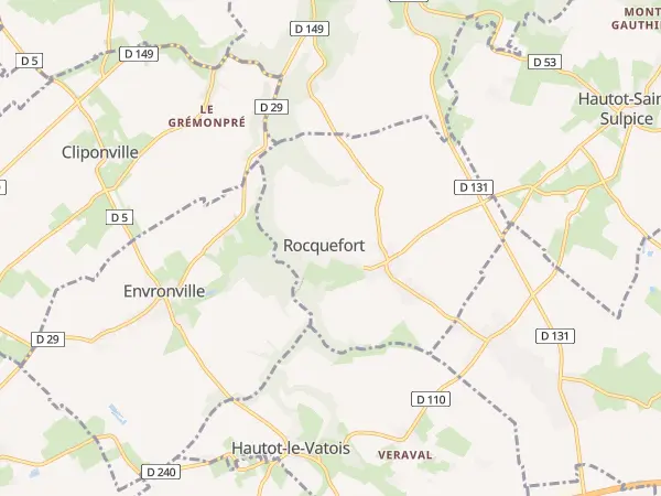 Plan de Rocquefort
