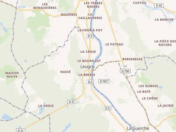 Plan de Leugny