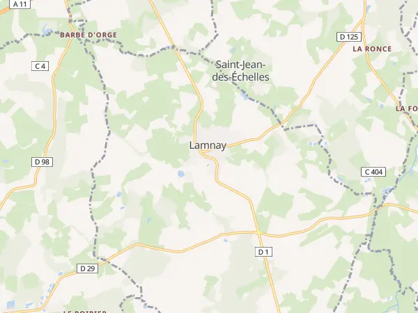 Plan de Lamnay