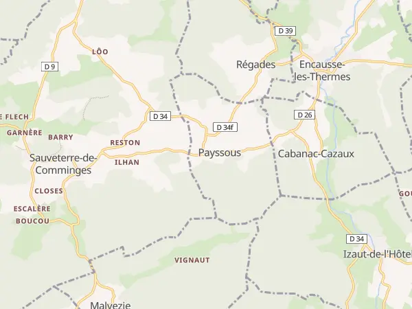 Plan de Payssous