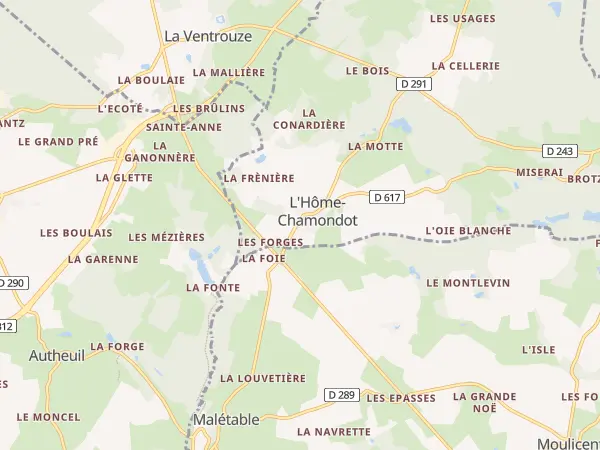 Plan de L’Hôme-Chamondot