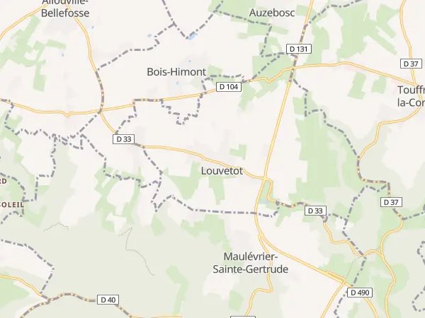 Plan de Louvetot