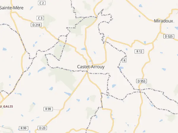 Plan de Castet-Arrouy