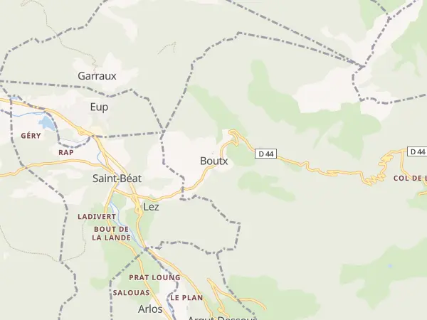 Plan de Boutx