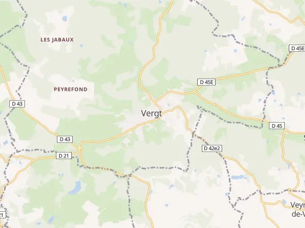 Plan de Vergt