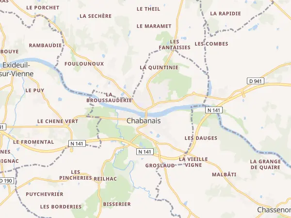 Plan de Chabanais