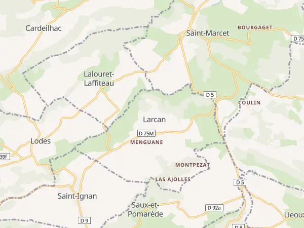 Plan de Larcan