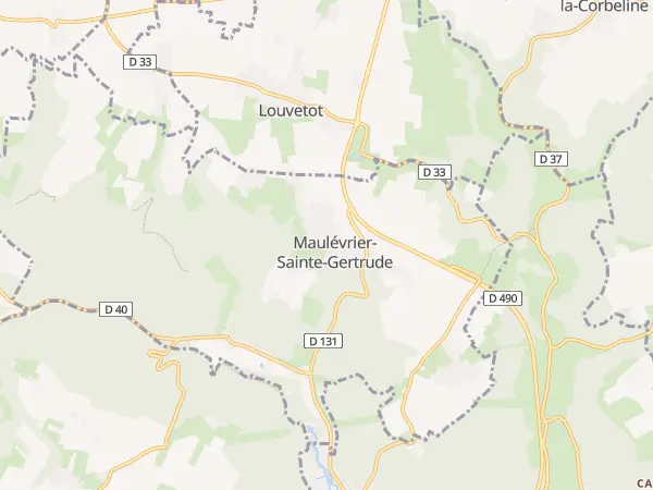Plan de Maulévrier-Sainte-Gertrude