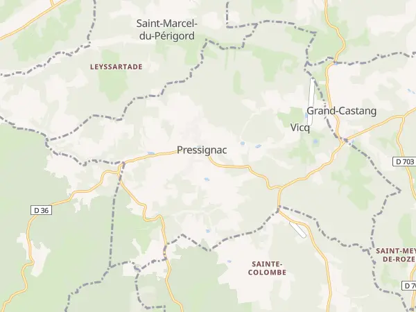 Plan de Pressignac-Vicq