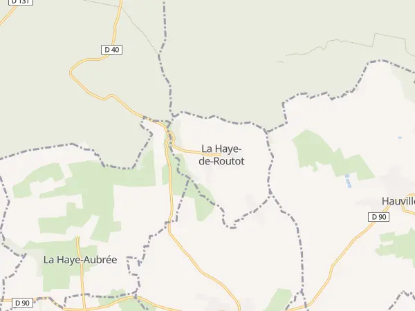 Plan de La Haye-de-Routot