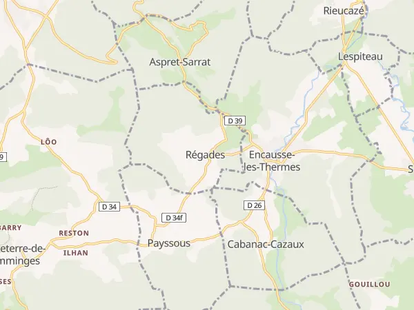 Plan de Régades
