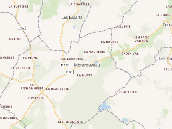 Plan de Montrouveau