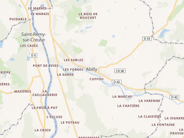 Plan de Abilly