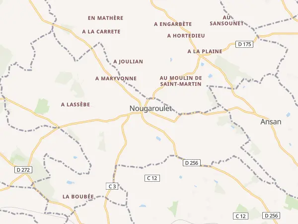 Plan de Nougaroulet