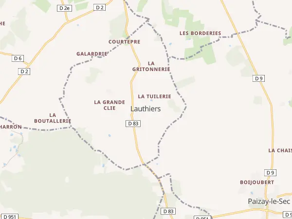 Plan de Lauthiers