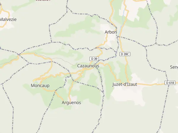 Plan de Cazaunous