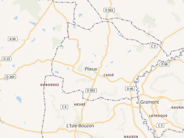 Plan de Plieux