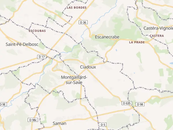 Plan de Ciadoux