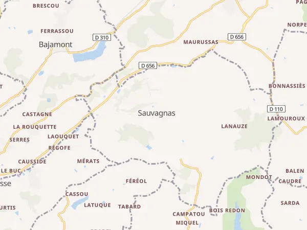 Plan de Sauvagnas
