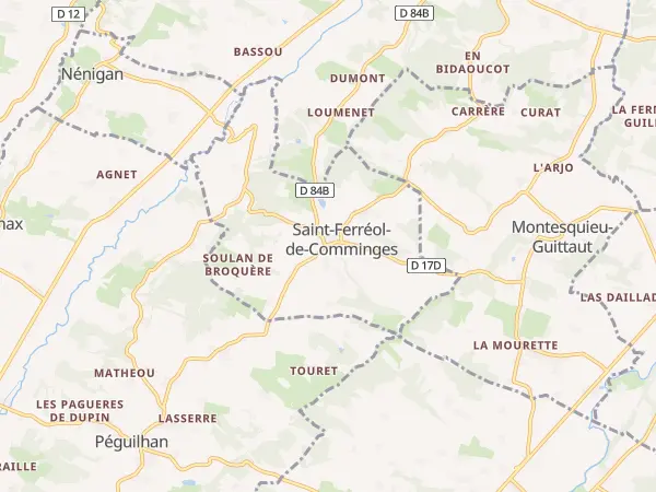 Plan de Saint-Ferréol-de-Comminges