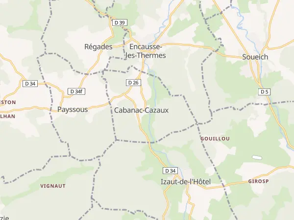Plan de Cabanac-Cazaux