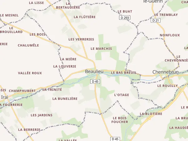 Plan de Beaulieu