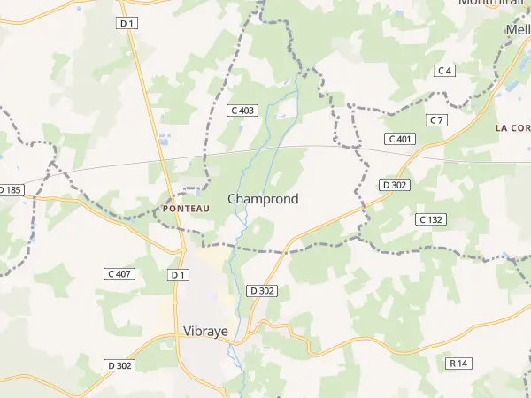 Plan de Champrond