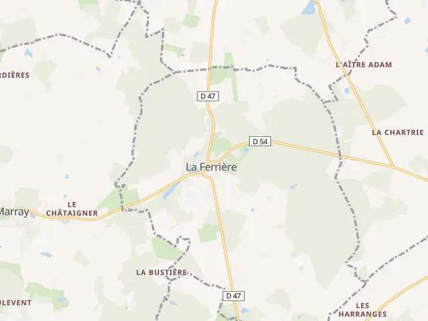 Plan de La Ferrière