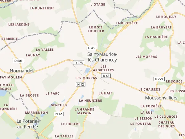 Plan de Charencey