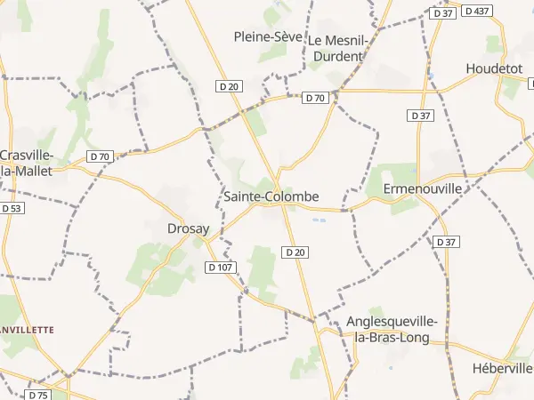 Plan de Sainte-Colombe