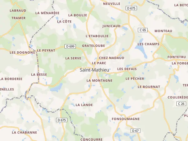 Plan de Saint-Mathieu