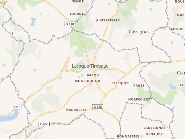 Plan de Laroque-Timbaut