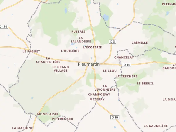 Plan de Pleumartin