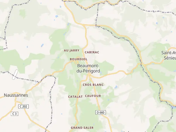 Plan de Beaumontois en Périgord