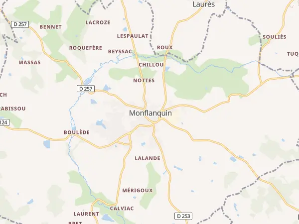 Plan de Monflanquin