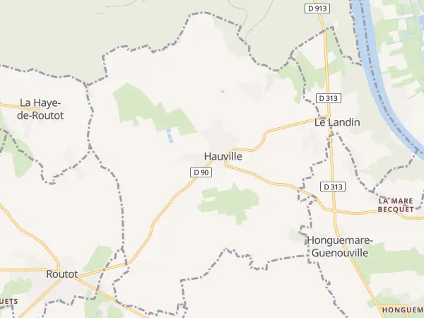Plan de Hauville