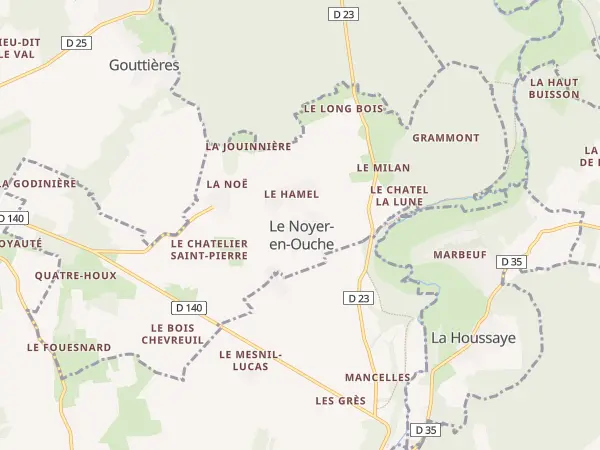 Plan du Noyer-en-Ouche