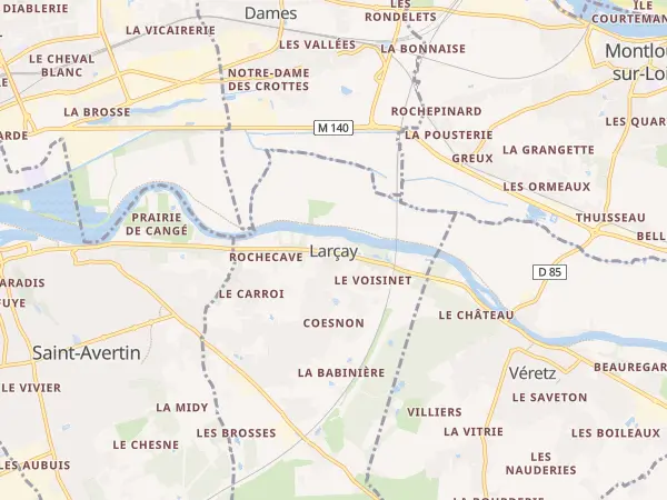 Plan de Larçay