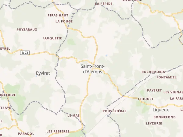 Plan de Saint-Front-d’Alemps
