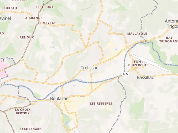 Plan de Trélissac