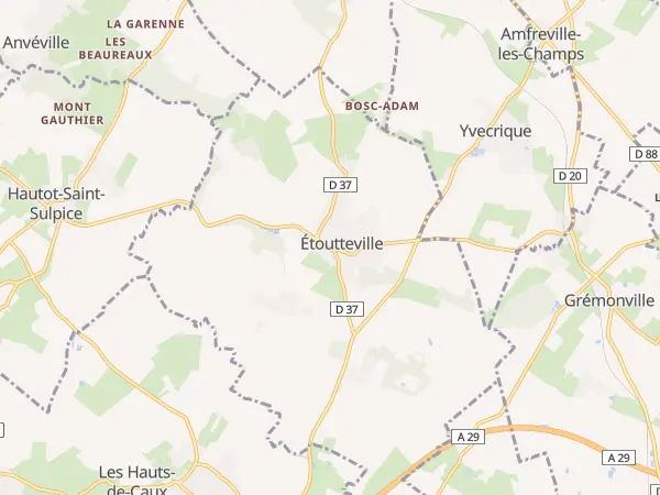Plan de Étoutteville