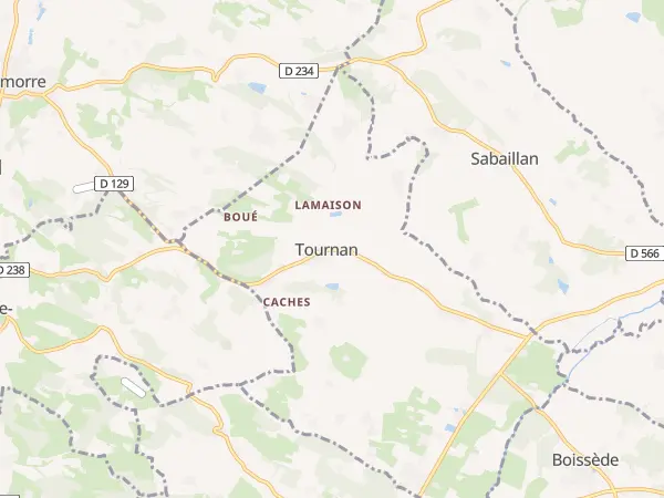 Plan de Tournan