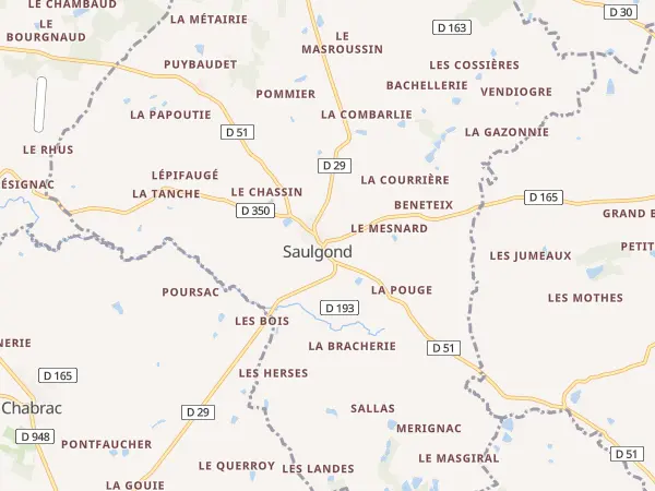 Plan de Saulgond