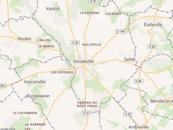 Plan de Doudeville