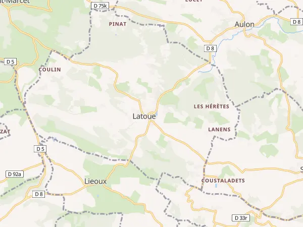 Plan de Latoue