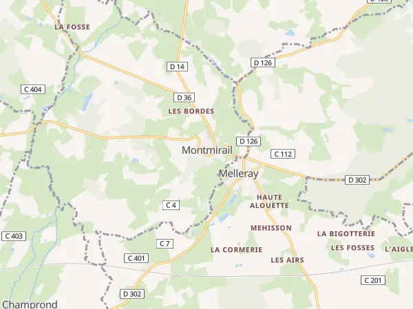 Plan de Montmirail