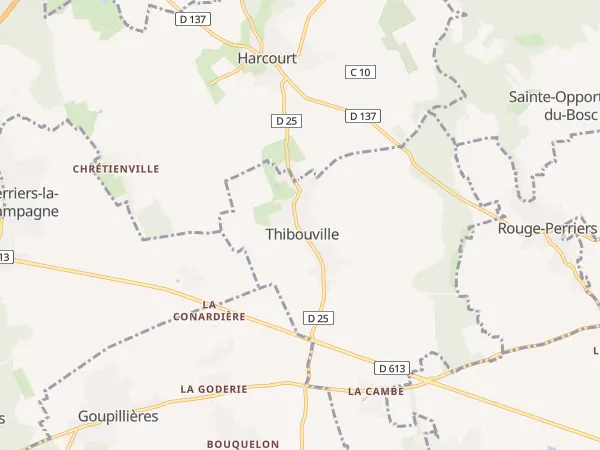 Plan de Thibouville